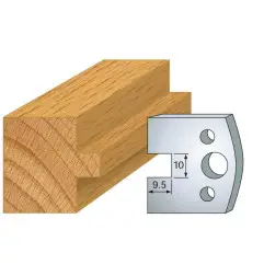 Jeu De 2 Contre-Fers Profiles Ht.40Mm N°92 ref 801.092 Leman