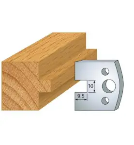 Jeu De 2 Contre-Fers Profiles Ht.40Mm N°92 ref 801.092 Leman