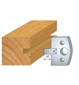 Jeu De 2 Contre-Fers Profiles Ht.40Mm N°94 ref 801.094 Leman