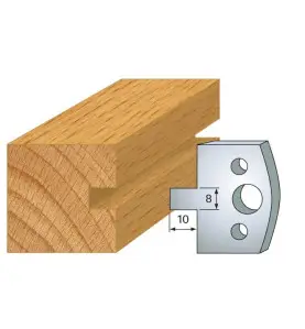 Jeu De 2 Contre-Fers Profiles Ht.40Mm N°94 ref 801.094 Leman