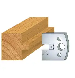 Jeu De 2 Contre-Fers Profiles Ht.40Mm N°95 ref 801.095 Leman