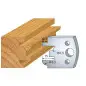 Jeu De 2 Contre-Fers Profiles Ht.40Mm N°96 ref 801.096 Leman