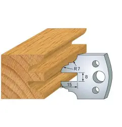 Jeu De 2 Contre-Fers Profiles Ht.40Mm N°99 ref 801.099 Leman