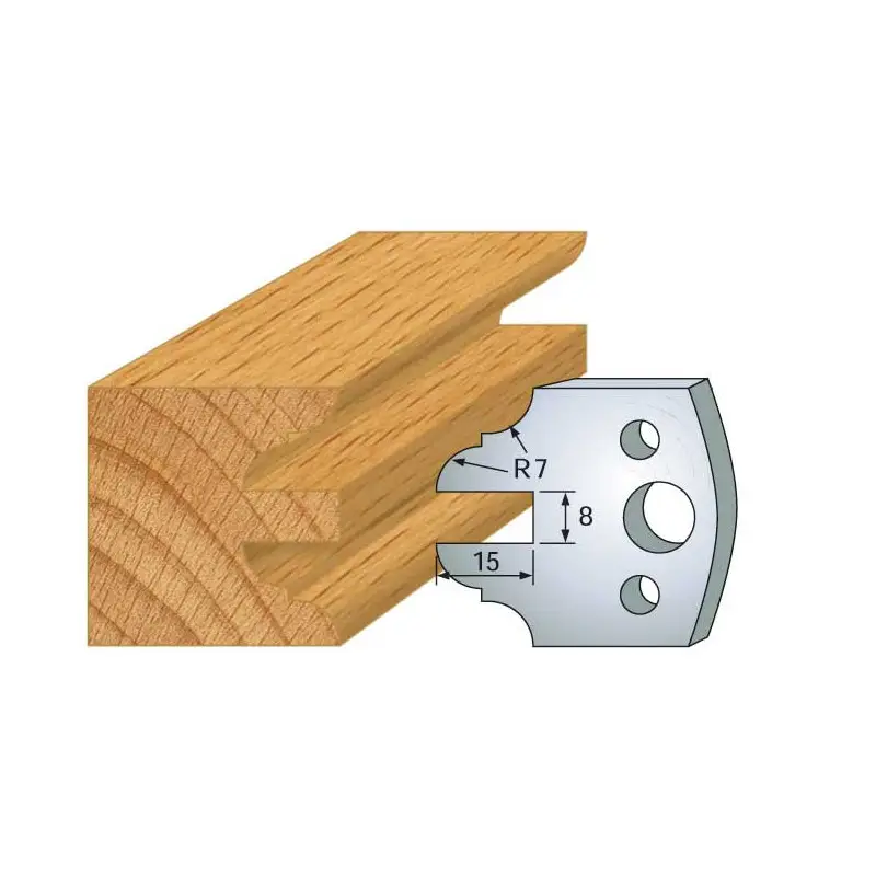 Jeu De 2 Contre-Fers Profiles Ht.40Mm N°99 ref 801.099 Leman