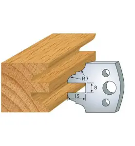 Jeu De 2 Contre-Fers Profiles Ht.40Mm N°99 ref 801.099 Leman