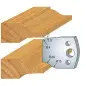 Jeu De 2 Contre-Fers Profiles Ht.40Mm N°100 ref 801.100 Leman