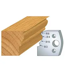 Jeu De 2 Contre-Fers Profiles Ht.40Mm N°101 ref 801.101 Leman