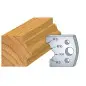 Jeu De 2 Contre-Fers Profiles Ht.40Mm N°102 ref 801.102 Leman