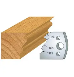 Jeu De 2 Contre-Fers Profiles Ht.40Mm N°103 ref 801.103 Leman