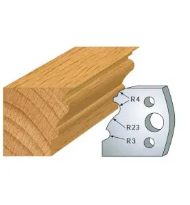 Jeu De 2 Contre-Fers Profiles Ht.40Mm N°103 ref 801.103 Leman