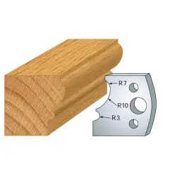 Jeu De 2 Contre-Fers Profiles Ht.40Mm N°105 ref 801.105 Leman