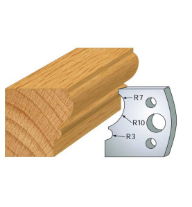 Jeu De 2 Contre-Fers Profiles Ht.40Mm N°105 ref 801.105 Leman