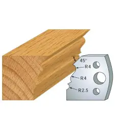Jeu De 2 Contre-Fers Profiles Ht.40Mm N°107 ref 801.107 Leman