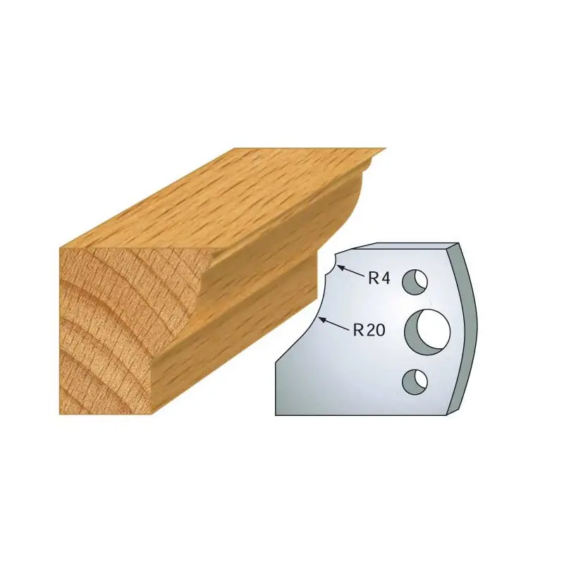 Jeu De 2 Contre-Fers Profiles Ht.40Mm N°109 ref 801.109 Leman