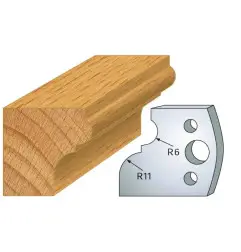 Jeu De 2 Contre-Fers Profiles Ht.40Mm N°111 ref 801.111 Leman