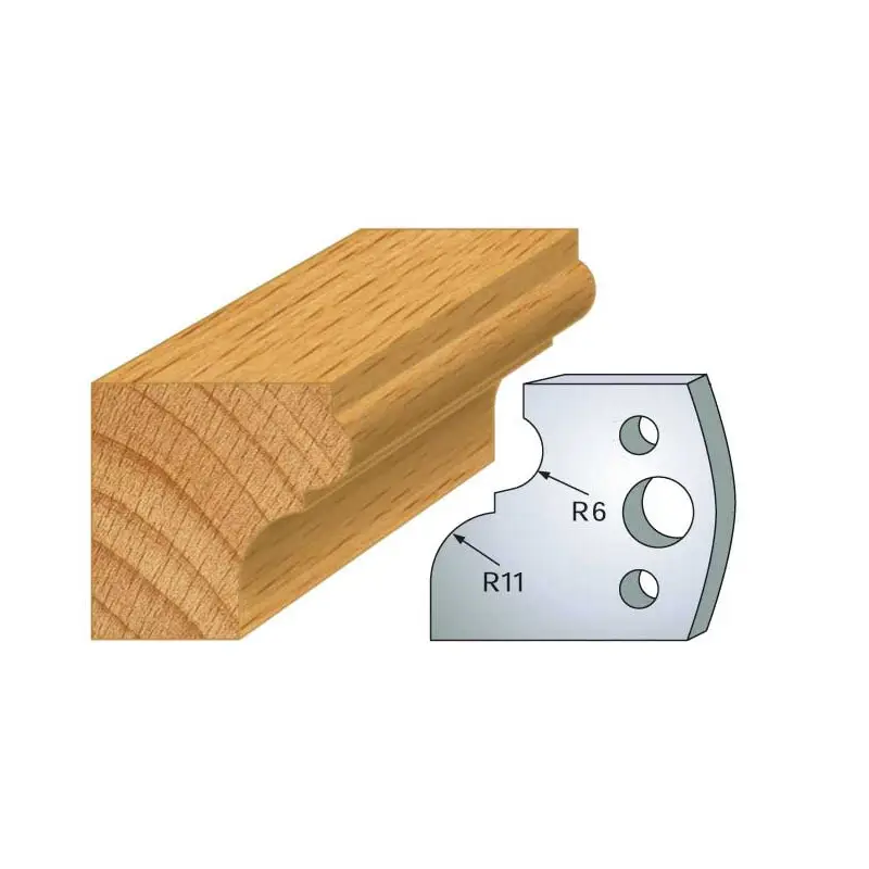 Jeu De 2 Contre-Fers Profiles Ht.40Mm N°111 ref 801.111 Leman