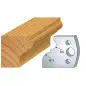 Jeu De 2 Contre-Fers Profiles Ht.40Mm N°111 ref 801.111 Leman