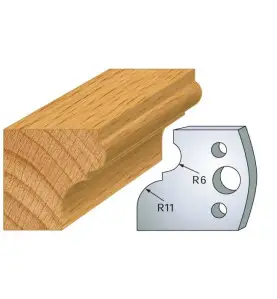 Jeu De 2 Contre-Fers Profiles Ht.40Mm N°111 ref 801.111 Leman
