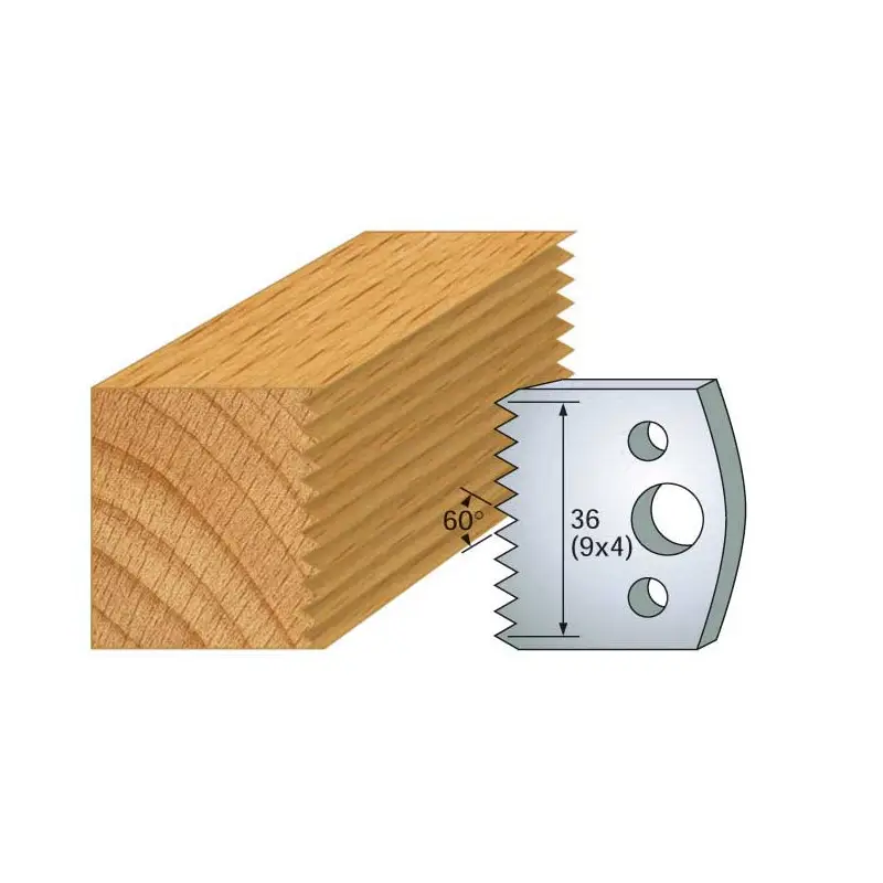 Jeu De 2 Contre-Fers Profiles Ht.40Mm N°117 ref 801.117 Leman