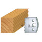 Jeu De 2 Contre-Fers Profiles Ht.40Mm N°117 ref 801.117 Leman