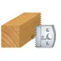 Jeu De 2 Contre-Fers Profiles Ht.40Mm N°117 ref 801.117 Leman