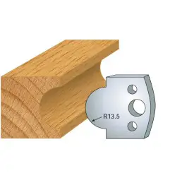 Jeu De 2 Contre-Fers Profiles Ht.40Mm N°118 ref 801.118 Leman