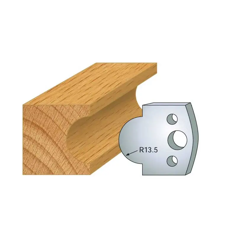 Jeu De 2 Contre-Fers Profiles Ht.40Mm N°118 ref 801.118 Leman