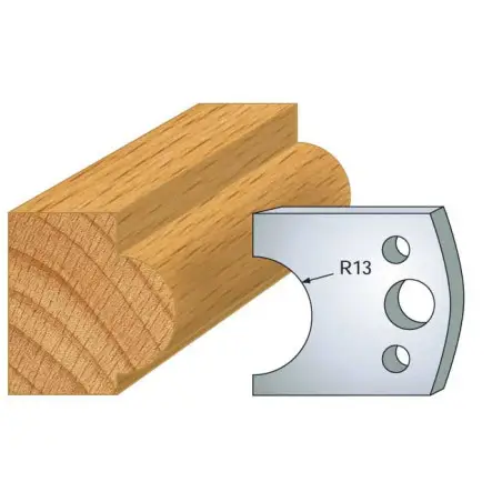 Jeu De 2 Contre-Fers Profiles Ht.40Mm N°119 ref 801.119 Leman