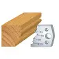Jeu De 2 Contre-Fers Profiles Ht.40Mm N°122 ref 801.122 Leman