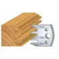 Jeu De 2 Contre-Fers Profiles Ht.40Mm N°124 ref 801.124 Leman