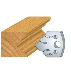 Jeu De 2 Contre-Fers Profiles Ht.40Mm N°125 ref 801.125 Leman