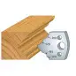Jeu De 2 Contre-Fers Profiles Ht.40Mm N°125 ref 801.125 Leman