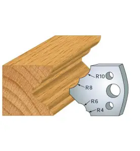 Jeu De 2 Contre-Fers Profiles Ht.40Mm N°125 ref 801.125 Leman