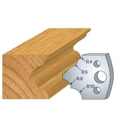 Jeu De 2 Contre-Fers Profiles Ht.40Mm N°126 ref 801.126 Leman