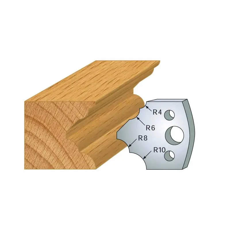 Jeu De 2 Contre-Fers Profiles Ht.40Mm N°126 ref 801.126 Leman