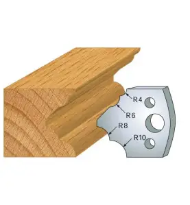 Jeu De 2 Contre-Fers Profiles Ht.40Mm N°126 ref 801.126 Leman