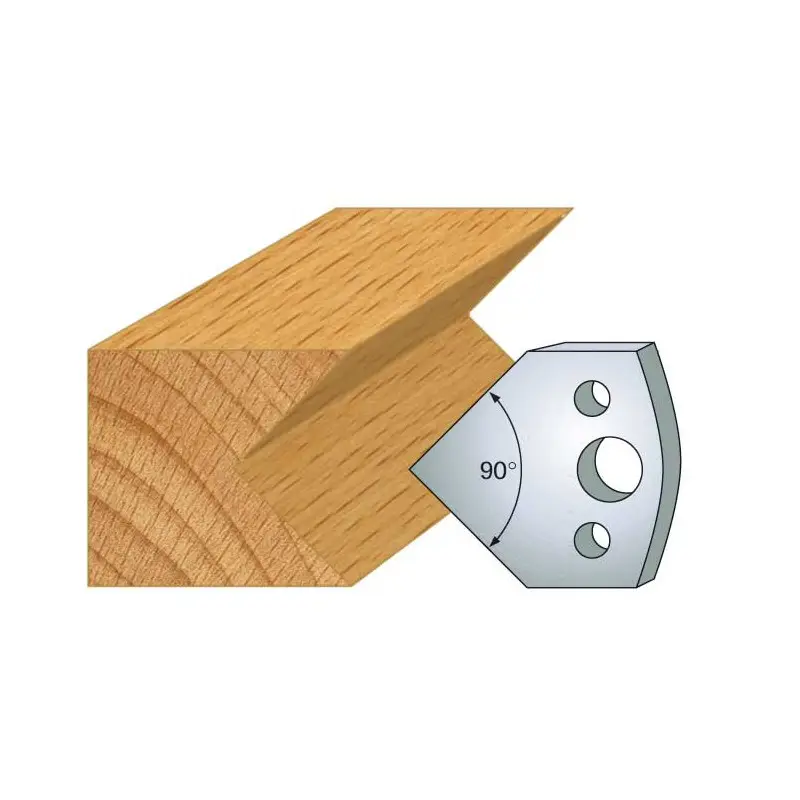 Jeu De 2 Contre-Fers Profiles Ht.40Mm N°127 ref 801.127 Leman