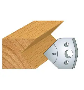 Jeu De 2 Contre-Fers Profiles Ht.40Mm N°127 ref 801.127 Leman
