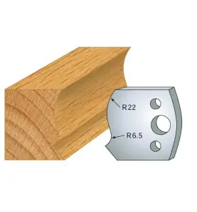 Jeu De 2 Contre-Fers Profiles Ht.40Mm N°128 ref 801.128 Leman