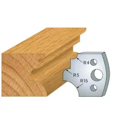 Jeu De 2 Contre-Fers Profiles Ht.40Mm N°129 ref 801.129 Leman