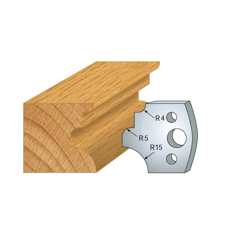 Jeu De 2 Contre-Fers Profiles Ht.40Mm N°129 ref 801.129 Leman