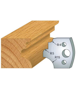 Jeu De 2 Contre-Fers Profiles Ht.40Mm N°129 ref 801.129 Leman
