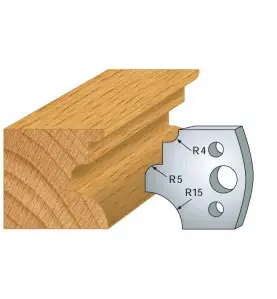 Jeu De 2 Contre-Fers Profiles Ht.40Mm N°129 ref 801.129 Leman