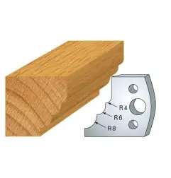 Jeu De 2 Contre-Fers Profiles Ht.40Mm N°132 ref 801.132 Leman