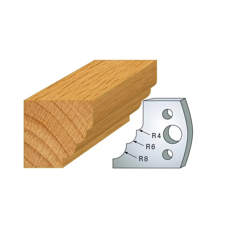 Jeu De 2 Contre-Fers Profiles Ht.40Mm N°132 ref 801.132 Leman
