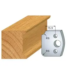 Jeu De 2 Contre-Fers Profiles Ht.40Mm N°173 ref 801.173 Leman