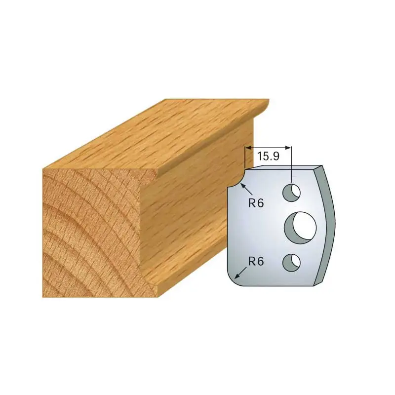 Jeu De 2 Contre-Fers Profiles Ht.40Mm N°173 ref 801.173 Leman