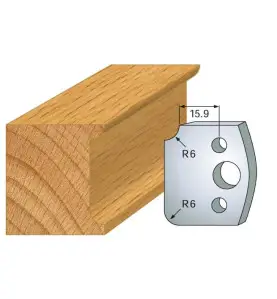 Jeu De 2 Contre-Fers Profiles Ht.40Mm N°173 ref 801.173 Leman