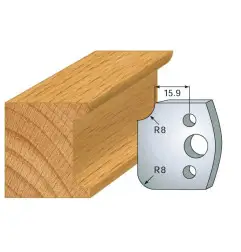 Jeu De 2 Contre-Fers Profiles Ht.40Mm N°174 ref 801.174 Leman