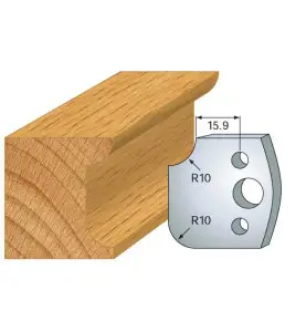 Jeu De 2 Contre-Fers Profiles Ht.40Mm N°175 ref 801.175 Leman